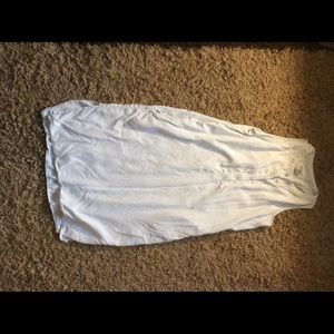 Chambray dress with pockets