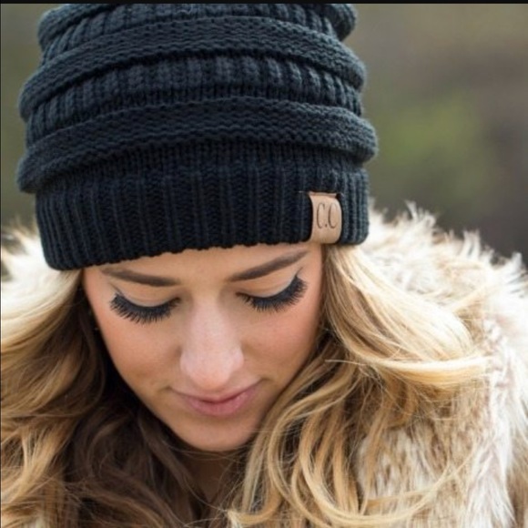 POPULAR! << Solid Color CC Boutique Beanies > Firm - Picture 2 of 3