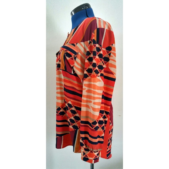 Multi Pattern Tunic - Picture 3 of 4