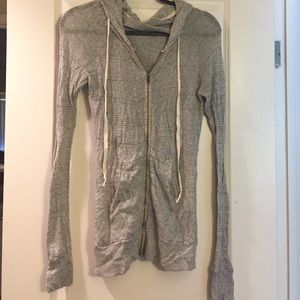 Brandy Melville light knit hoodie