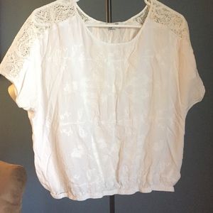 White forever 21 blouse