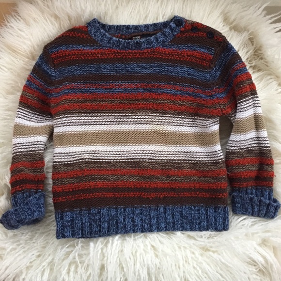 Toddler Boy 3T Faded Glory Stripes Sweater