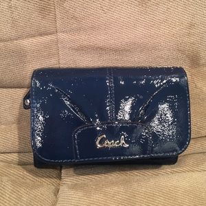 Coach wallet blue