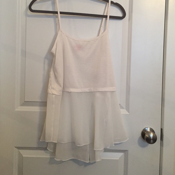 Chiffon top extender
