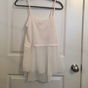 Chiffon top extender