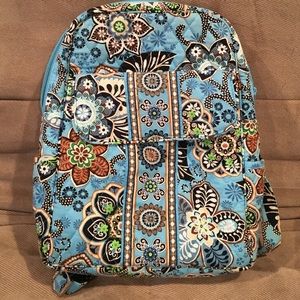 Vera Bradley mini backpack Bali blue