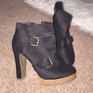 Mossimo Stacked Heel Bootie