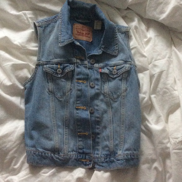 Levi's Denim Vest Size S - Picture 1 of 3