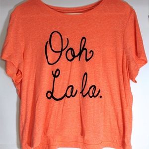 hot pink graphic tee