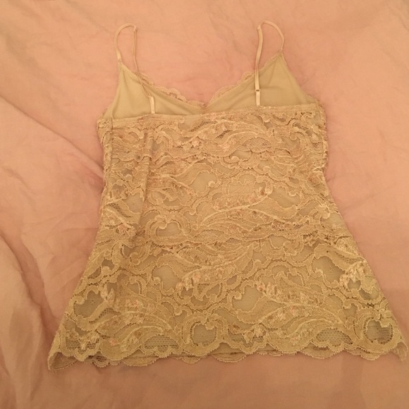 Beautiful lace tank top purchased at Boston Proper - Picture 3 of 4
