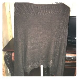 NEW LISTING Chocolate Poncho