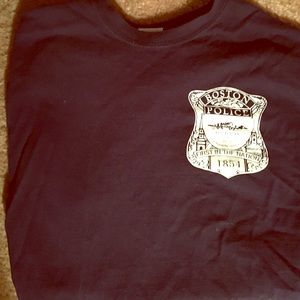 Boston Police T shirt