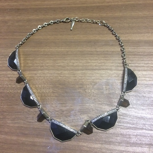 Black inlay Chloe and Isabel necklace