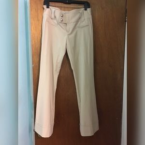 Dress Pants Beige size 9 with slight flare!