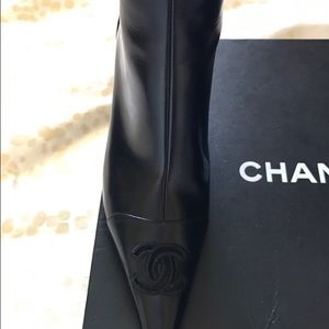 Vintage Chanel ankle boots