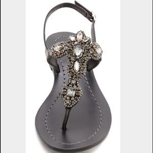 BCBGeneration jeweled sandals