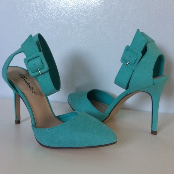 Turquoise Heels