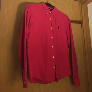 Pink Ralph Lauren Button down