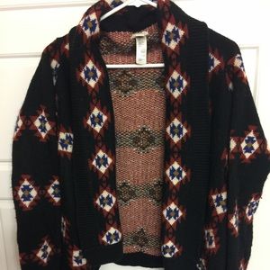 Forever 21 Aztec Cardigan