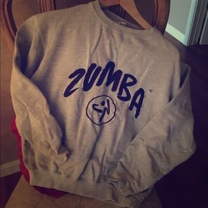 One of a kind Zumba sweatshirt!