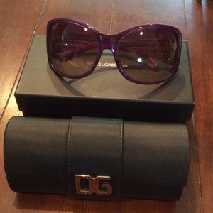 D&G Dolce&Gabbana oversized sunglasses