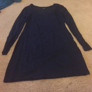 Express Sweater Dress - Navy