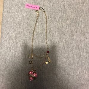 Betsey Johnson Love Necklace