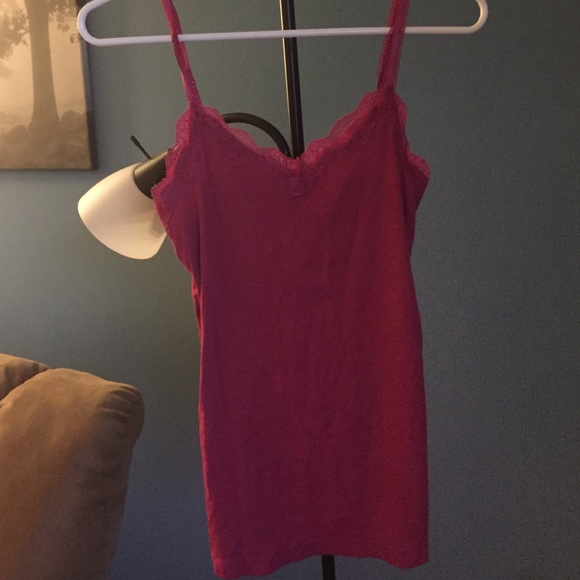 Pink tank top