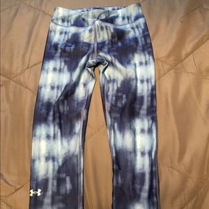 EUC Under Armour blue Capris