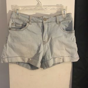 High waisted shorts