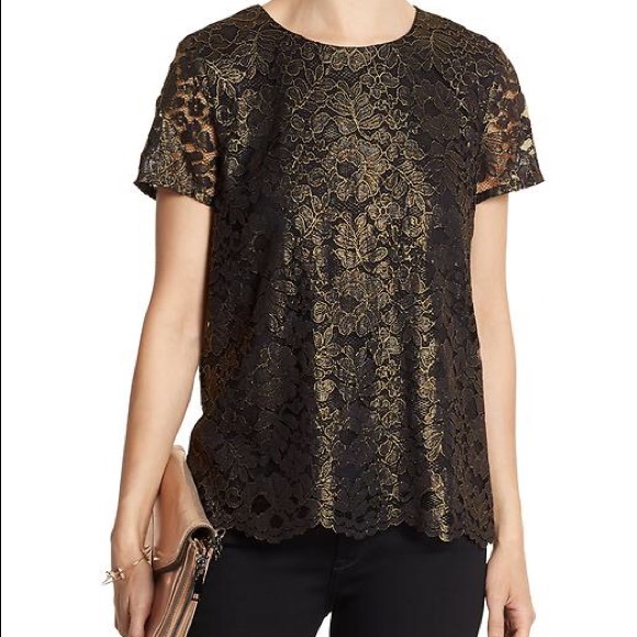 NWT! Lace Tie-Back Blouse from Banana Republic
