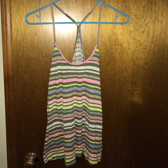 Multi-colored tank top