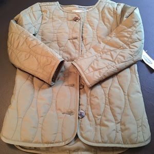 Old Navy olive green button up lightweight coat