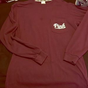 PINK CAMPUS LONG SLEEVE
