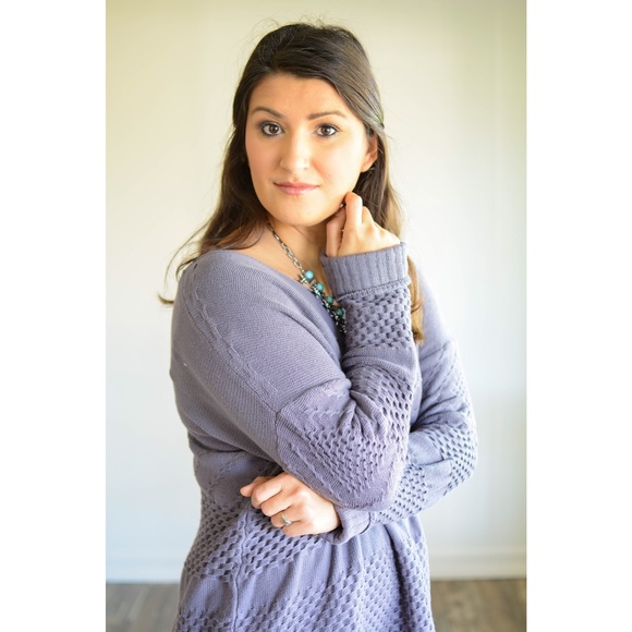 Sweaters - Smoke Knit Fringe Sweater Sweaters - Smoke Knit Fringe Sweater