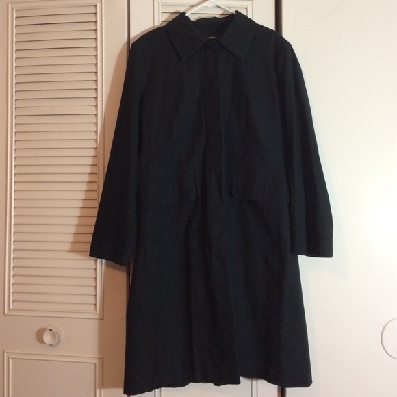 H&M Black Cotton Coat
