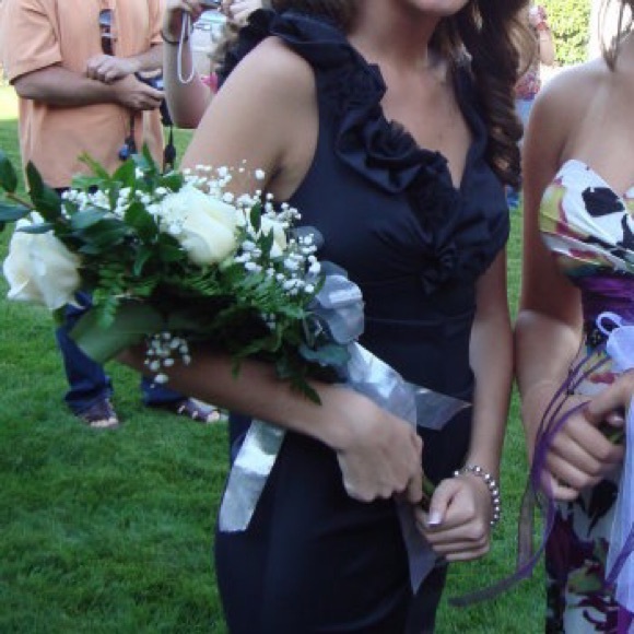 Black mermaid dress