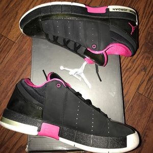 Black & Pink Jordans