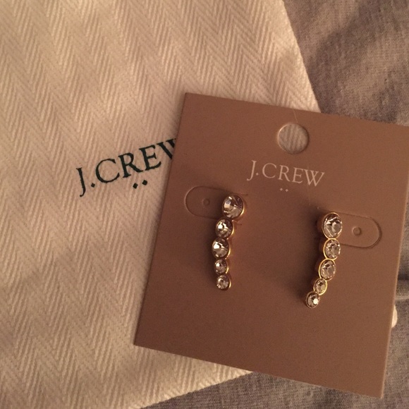 J. Crew Factory Jewelry - 🆕J. Crew Factory Crystal Crawler Earrings