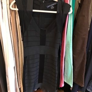 French Connection sexy bondage dress