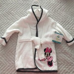 Minnie Mouse Robe 0-9 months