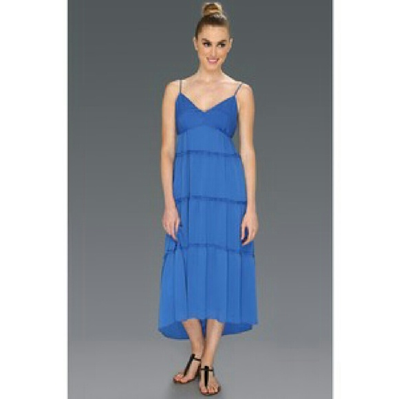 BCBGMAXAZRIA Fannie Tiered Maxi Dress