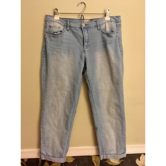 Light Blue Boyfriend Jeans