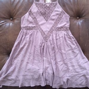 PAC sun (L.A. Hearts) mauve/purple lacey halter