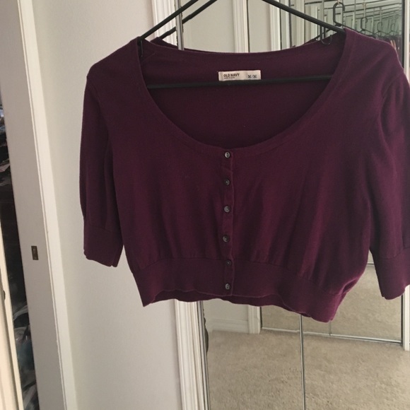 Crop top caridgan
