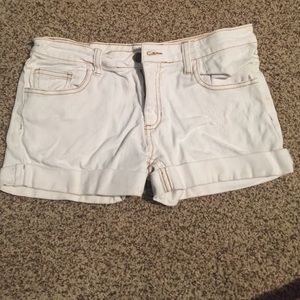 White shorts