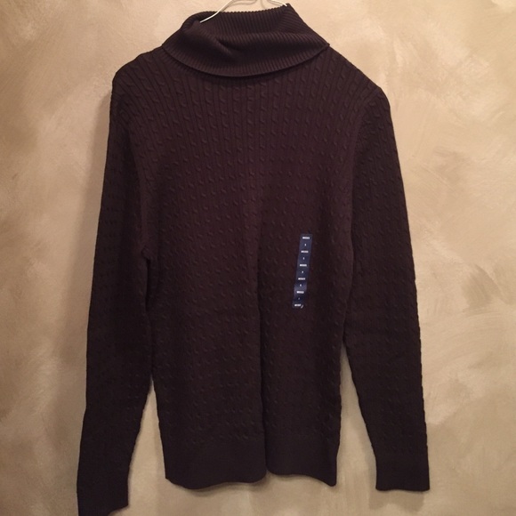 Lands' End Sweaters - 🆑⚡️NWT Brown Turtleneck