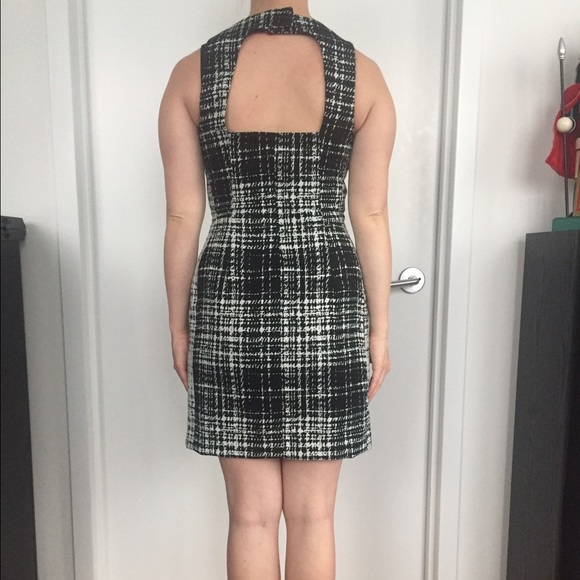 Banana Republic Professional Black/White Dress 0p