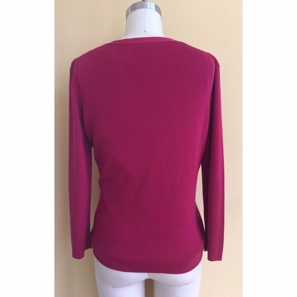 Silk Cardigan And Matching Shell Set - image 3