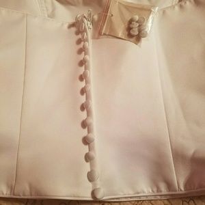 2 piece St. Tropez bridal gown